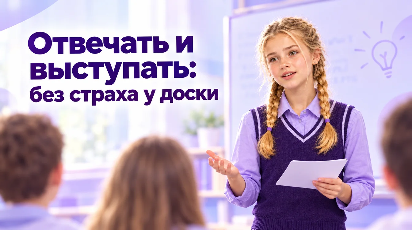 Страх отвечать и выступать