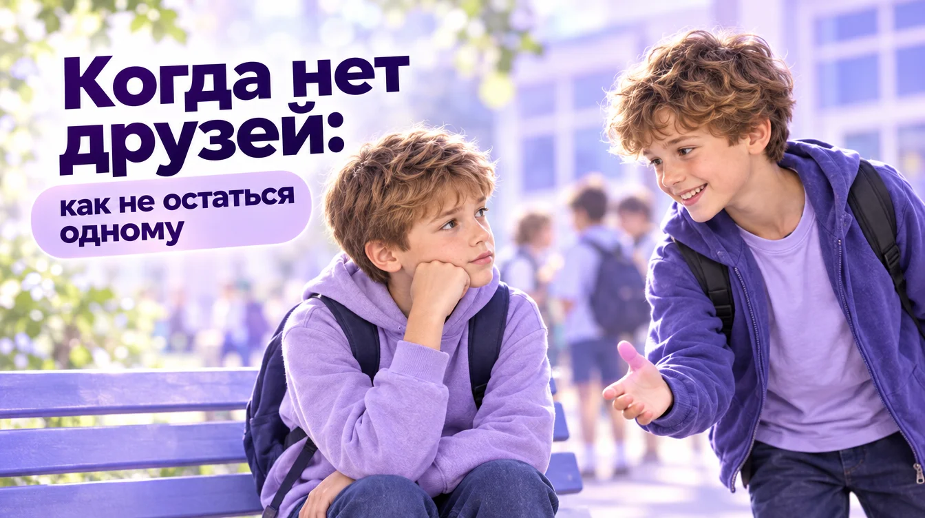 Нет друзей и одиночество