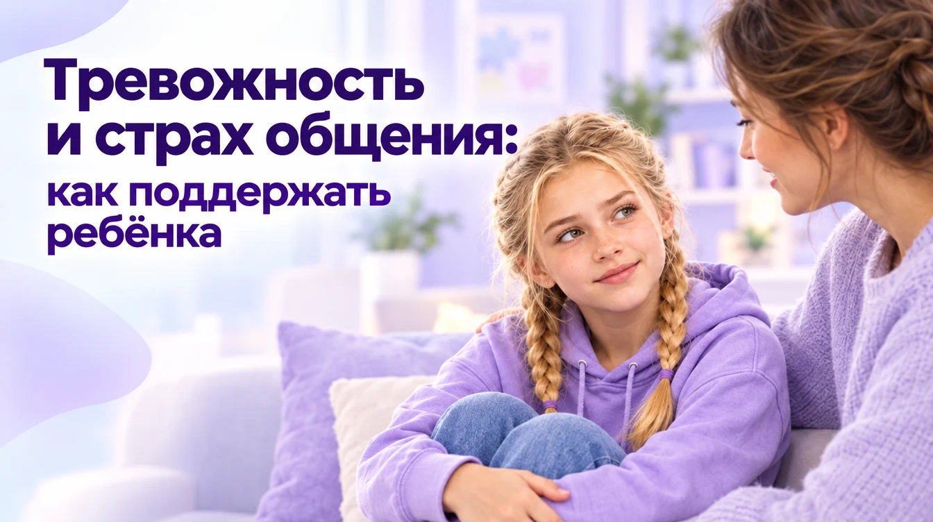 Тревожность и страх общения