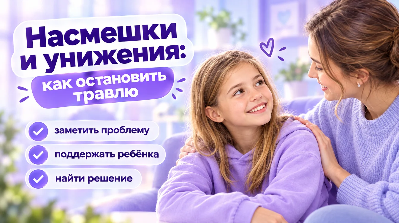 Буллинг: насмешки и унижение