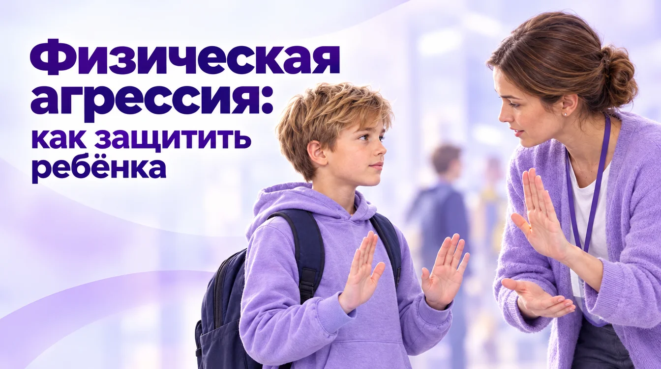 Буллинг: физическая агрессия