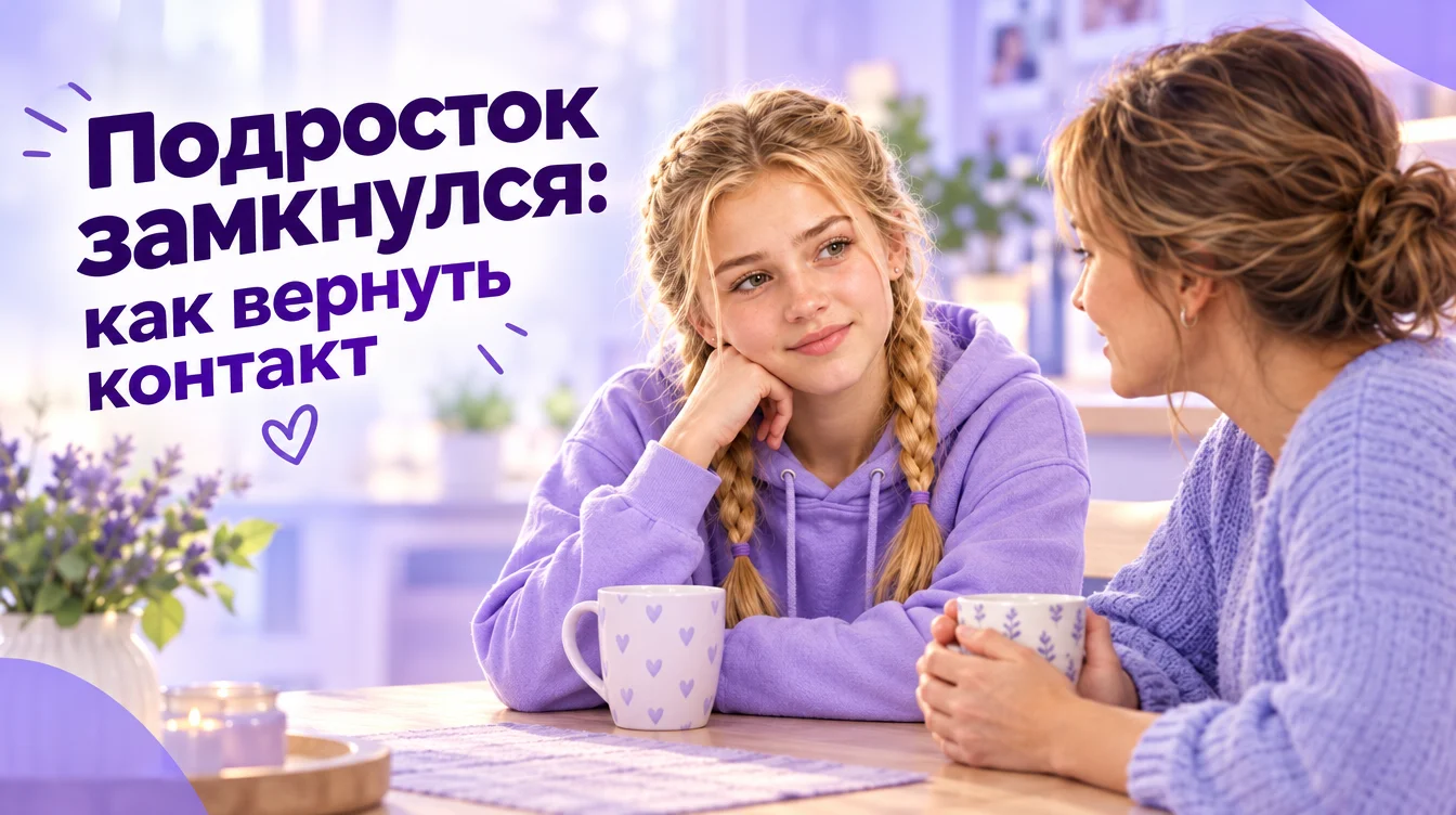 Подросток замкнулся